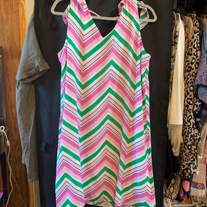 Ces Femme striped dress size medium